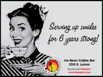 Irie Bean 6 Year Anniverary Ad